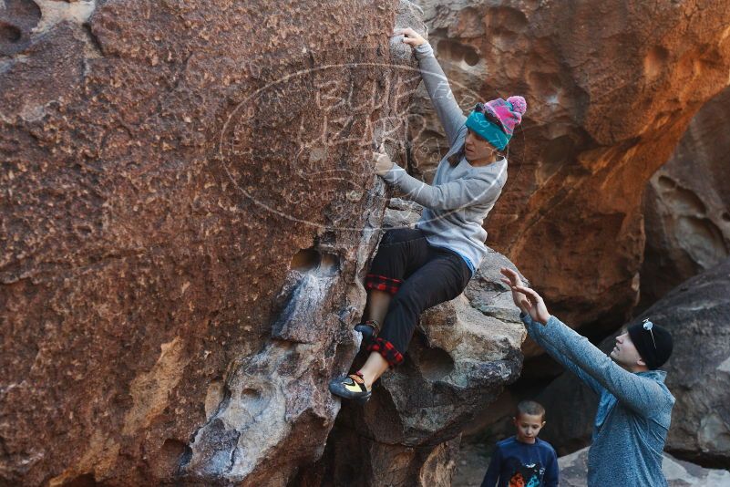 Bouldering in Hueco Tanks on 12/24/2018 with Blue Lizard Climbing and Yoga

Filename: SRM_20181224_1028430.jpg
Aperture: f/4.0
Shutter Speed: 1/400
Body: Canon EOS-1D Mark II
Lens: Canon EF 50mm f/1.8 II