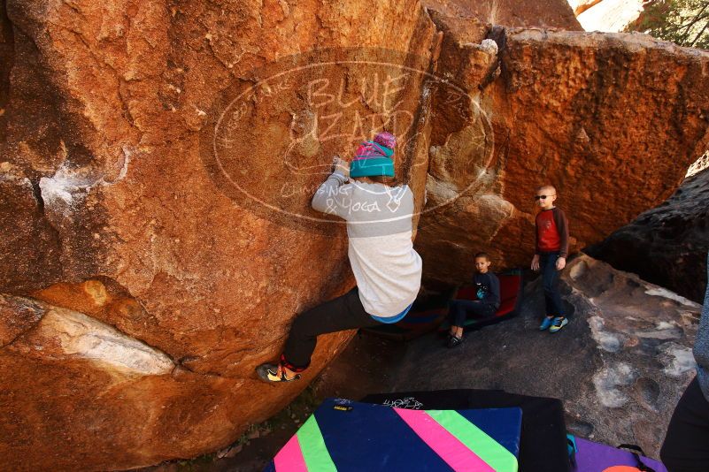 Bouldering in Hueco Tanks on 12/24/2018 with Blue Lizard Climbing and Yoga

Filename: SRM_20181224_1055410.jpg
Aperture: f/5.6
Shutter Speed: 1/250
Body: Canon EOS-1D Mark II
Lens: Canon EF 16-35mm f/2.8 L