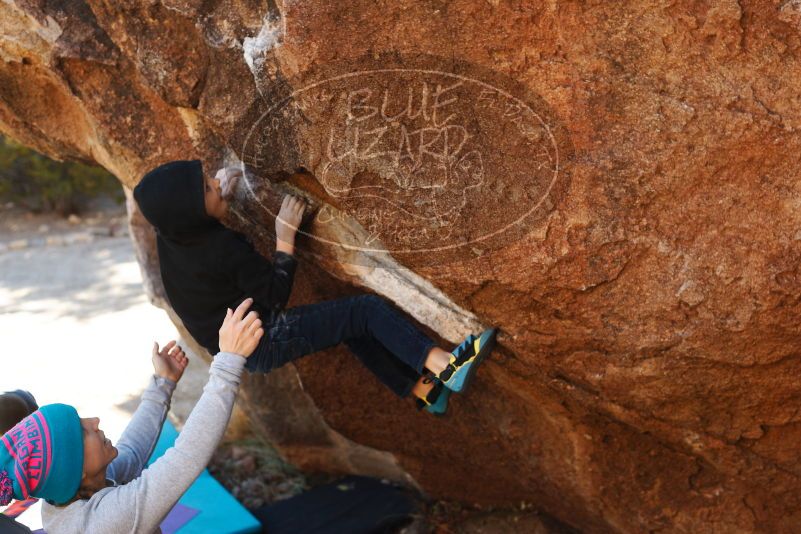 Bouldering in Hueco Tanks on 12/24/2018 with Blue Lizard Climbing and Yoga

Filename: SRM_20181224_1128030.jpg
Aperture: f/3.5
Shutter Speed: 1/320
Body: Canon EOS-1D Mark II
Lens: Canon EF 50mm f/1.8 II