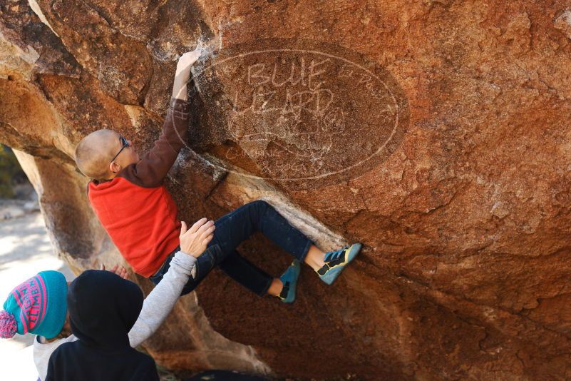 Bouldering in Hueco Tanks on 12/24/2018 with Blue Lizard Climbing and Yoga

Filename: SRM_20181224_1129160.jpg
Aperture: f/3.5
Shutter Speed: 1/320
Body: Canon EOS-1D Mark II
Lens: Canon EF 50mm f/1.8 II