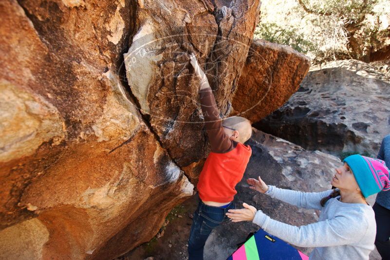 Bouldering in Hueco Tanks on 12/24/2018 with Blue Lizard Climbing and Yoga

Filename: SRM_20181224_1130430.jpg
Aperture: f/4.0
Shutter Speed: 1/200
Body: Canon EOS-1D Mark II
Lens: Canon EF 16-35mm f/2.8 L