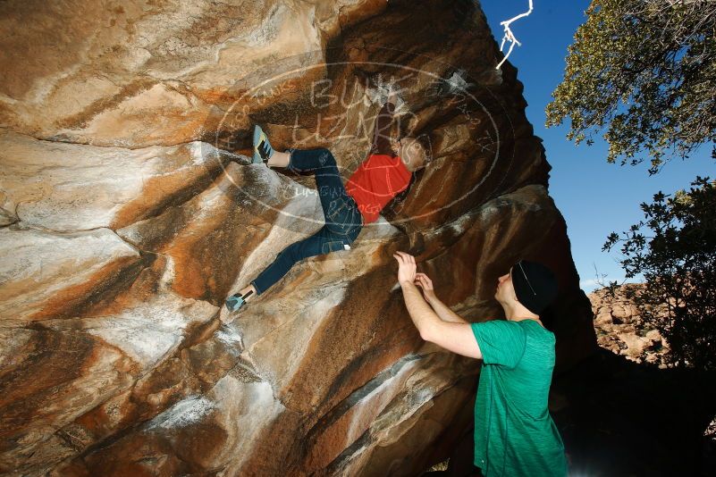 Bouldering in Hueco Tanks on 12/24/2018 with Blue Lizard Climbing and Yoga

Filename: SRM_20181224_1442360.jpg
Aperture: f/8.0
Shutter Speed: 1/250
Body: Canon EOS-1D Mark II
Lens: Canon EF 16-35mm f/2.8 L