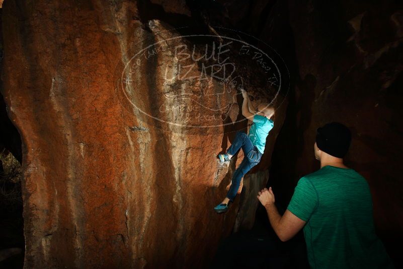 Bouldering in Hueco Tanks on 12/24/2018 with Blue Lizard Climbing and Yoga

Filename: SRM_20181224_1617460.jpg
Aperture: f/8.0
Shutter Speed: 1/250
Body: Canon EOS-1D Mark II
Lens: Canon EF 16-35mm f/2.8 L