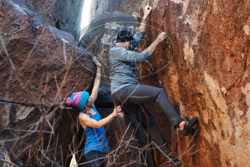 Bouldering in Hueco Tanks on 12/24/2018 with Blue Lizard Climbing and Yoga

Filename: SRM_20181224_1639070.jpg
Aperture: f/3.2
Shutter Speed: 1/200
Body: Canon EOS-1D Mark II
Lens: Canon EF 50mm f/1.8 II