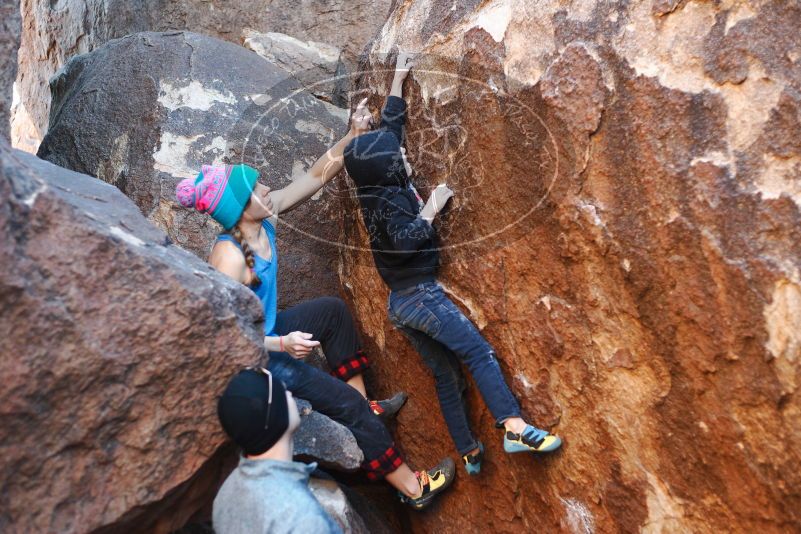 Bouldering in Hueco Tanks on 12/24/2018 with Blue Lizard Climbing and Yoga

Filename: SRM_20181224_1645550.jpg
Aperture: f/2.8
Shutter Speed: 1/200
Body: Canon EOS-1D Mark II
Lens: Canon EF 50mm f/1.8 II