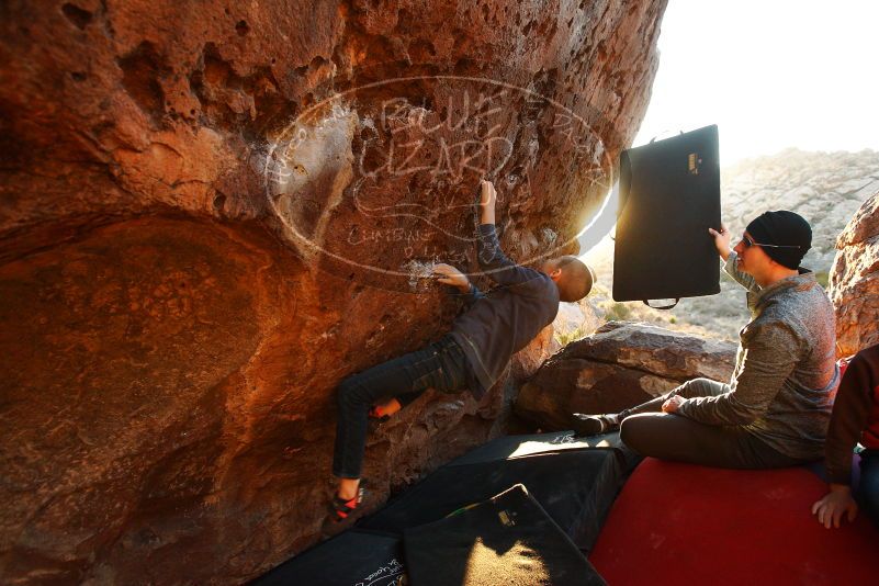 Bouldering in Hueco Tanks on 12/24/2018 with Blue Lizard Climbing and Yoga

Filename: SRM_20181224_1751130.jpg
Aperture: f/4.0
Shutter Speed: 1/200
Body: Canon EOS-1D Mark II
Lens: Canon EF 16-35mm f/2.8 L