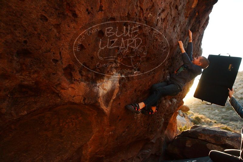 Bouldering in Hueco Tanks on 12/24/2018 with Blue Lizard Climbing and Yoga

Filename: SRM_20181224_1751240.jpg
Aperture: f/5.6
Shutter Speed: 1/200
Body: Canon EOS-1D Mark II
Lens: Canon EF 16-35mm f/2.8 L