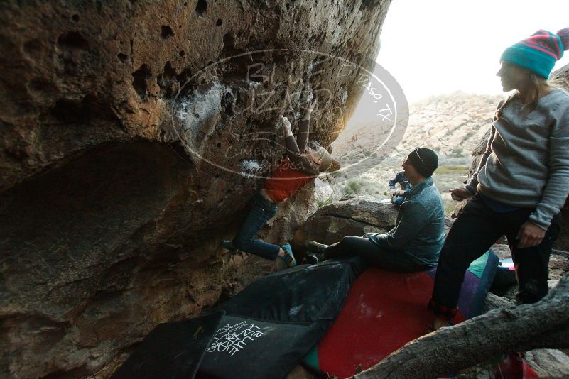 Bouldering in Hueco Tanks on 12/24/2018 with Blue Lizard Climbing and Yoga

Filename: SRM_20181224_1802240.jpg
Aperture: f/4.0
Shutter Speed: 1/160
Body: Canon EOS-1D Mark II
Lens: Canon EF 16-35mm f/2.8 L