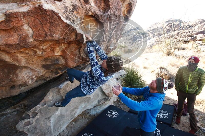 Bouldering in Hueco Tanks on 12/30/2018 with Blue Lizard Climbing and Yoga

Filename: SRM_20181230_1036450.jpg
Aperture: f/5.6
Shutter Speed: 1/200
Body: Canon EOS-1D Mark II
Lens: Canon EF 16-35mm f/2.8 L