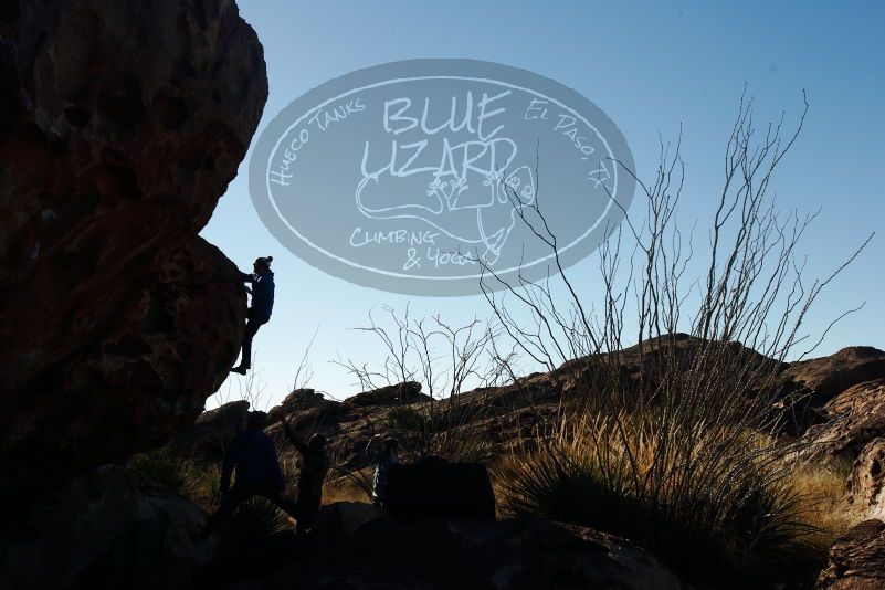 Bouldering in Hueco Tanks on 12/30/2018 with Blue Lizard Climbing and Yoga

Filename: SRM_20181230_1045570.jpg
Aperture: f/8.0
Shutter Speed: 1/400
Body: Canon EOS-1D Mark II
Lens: Canon EF 16-35mm f/2.8 L