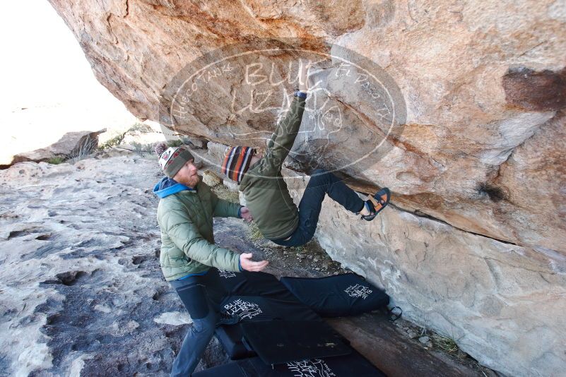 Bouldering in Hueco Tanks on 12/30/2018 with Blue Lizard Climbing and Yoga

Filename: SRM_20181230_1100390.jpg
Aperture: f/5.0
Shutter Speed: 1/200
Body: Canon EOS-1D Mark II
Lens: Canon EF 16-35mm f/2.8 L