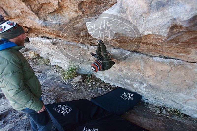 Bouldering in Hueco Tanks on 12/30/2018 with Blue Lizard Climbing and Yoga

Filename: SRM_20181230_1103570.jpg
Aperture: f/4.5
Shutter Speed: 1/200
Body: Canon EOS-1D Mark II
Lens: Canon EF 16-35mm f/2.8 L