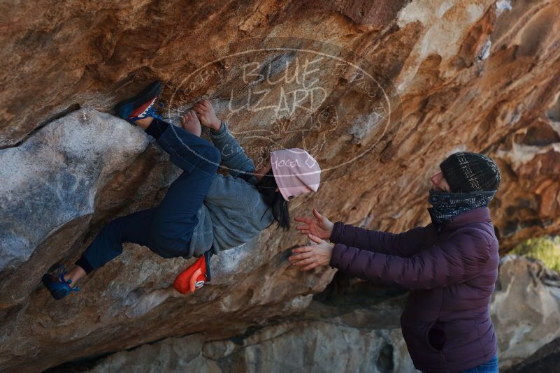 Bouldering in Hueco Tanks on 12/30/2018 with Blue Lizard Climbing and Yoga

Filename: SRM_20181230_1141020.jpg
Aperture: f/4.0
Shutter Speed: 1/320
Body: Canon EOS-1D Mark II
Lens: Canon EF 50mm f/1.8 II