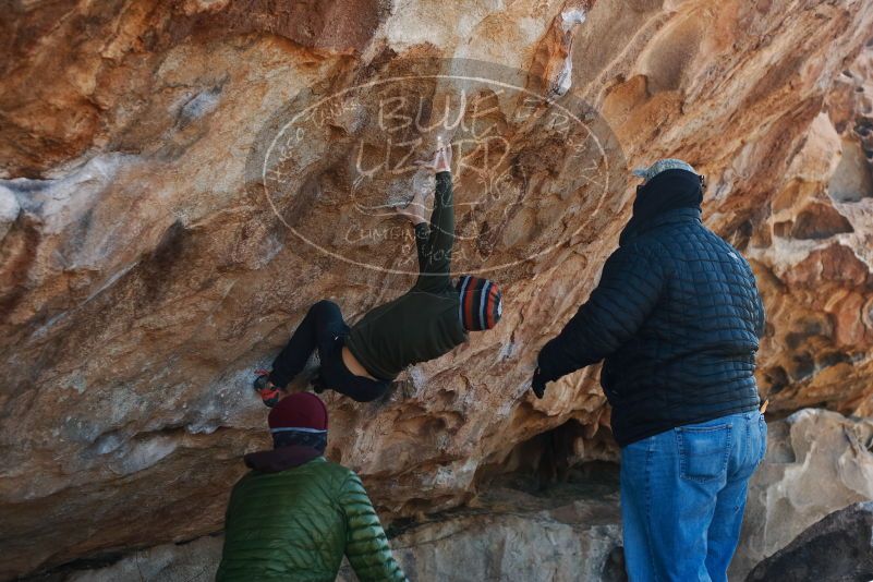 Bouldering in Hueco Tanks on 12/30/2018 with Blue Lizard Climbing and Yoga

Filename: SRM_20181230_1151350.jpg
Aperture: f/3.5
Shutter Speed: 1/400
Body: Canon EOS-1D Mark II
Lens: Canon EF 50mm f/1.8 II