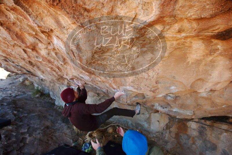 Bouldering in Hueco Tanks on 12/30/2018 with Blue Lizard Climbing and Yoga

Filename: SRM_20181230_1232300.jpg
Aperture: f/5.6
Shutter Speed: 1/250
Body: Canon EOS-1D Mark II
Lens: Canon EF 16-35mm f/2.8 L