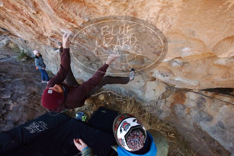 Bouldering in Hueco Tanks on 12/30/2018 with Blue Lizard Climbing and Yoga

Filename: SRM_20181230_1239460.jpg
Aperture: f/4.5
Shutter Speed: 1/250
Body: Canon EOS-1D Mark II
Lens: Canon EF 16-35mm f/2.8 L