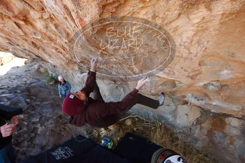 Bouldering in Hueco Tanks on 12/30/2018 with Blue Lizard Climbing and Yoga

Filename: SRM_20181230_1239480.jpg
Aperture: f/5.0
Shutter Speed: 1/250
Body: Canon EOS-1D Mark II
Lens: Canon EF 16-35mm f/2.8 L