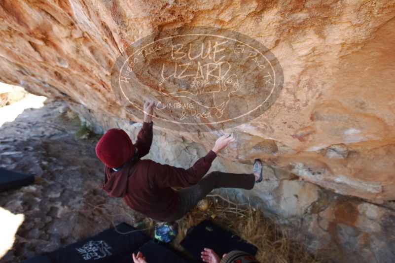 Bouldering in Hueco Tanks on 12/30/2018 with Blue Lizard Climbing and Yoga

Filename: SRM_20181230_1246020.jpg
Aperture: f/5.0
Shutter Speed: 1/250
Body: Canon EOS-1D Mark II
Lens: Canon EF 16-35mm f/2.8 L