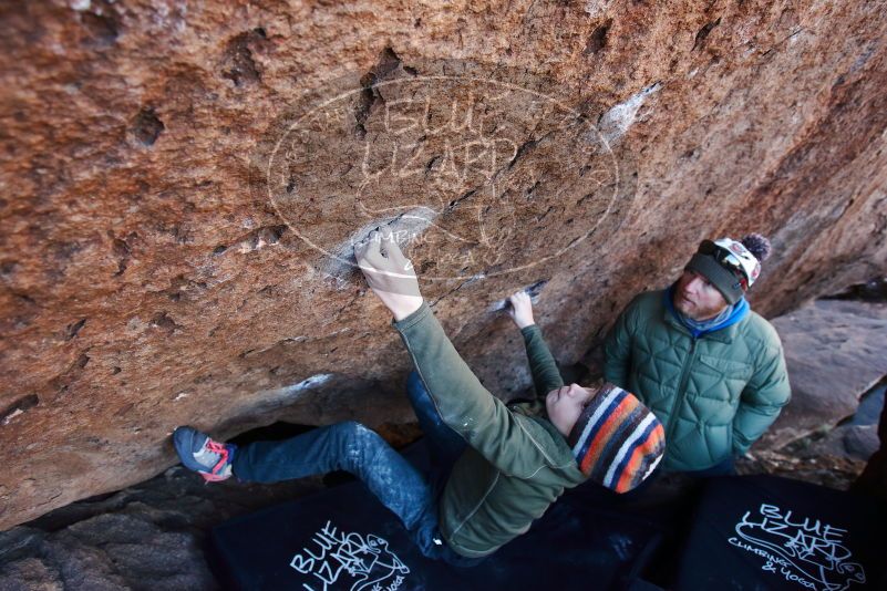 Bouldering in Hueco Tanks on 12/30/2018 with Blue Lizard Climbing and Yoga

Filename: SRM_20181230_1441300.jpg
Aperture: f/4.0
Shutter Speed: 1/250
Body: Canon EOS-1D Mark II
Lens: Canon EF 16-35mm f/2.8 L