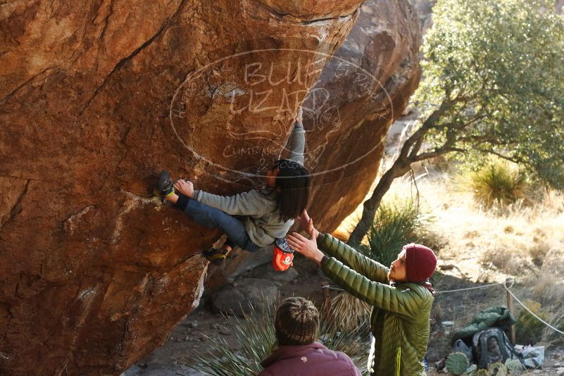 Bouldering in Hueco Tanks on 12/30/2018 with Blue Lizard Climbing and Yoga

Filename: SRM_20181230_1536290.jpg
Aperture: f/4.5
Shutter Speed: 1/400
Body: Canon EOS-1D Mark II
Lens: Canon EF 50mm f/1.8 II