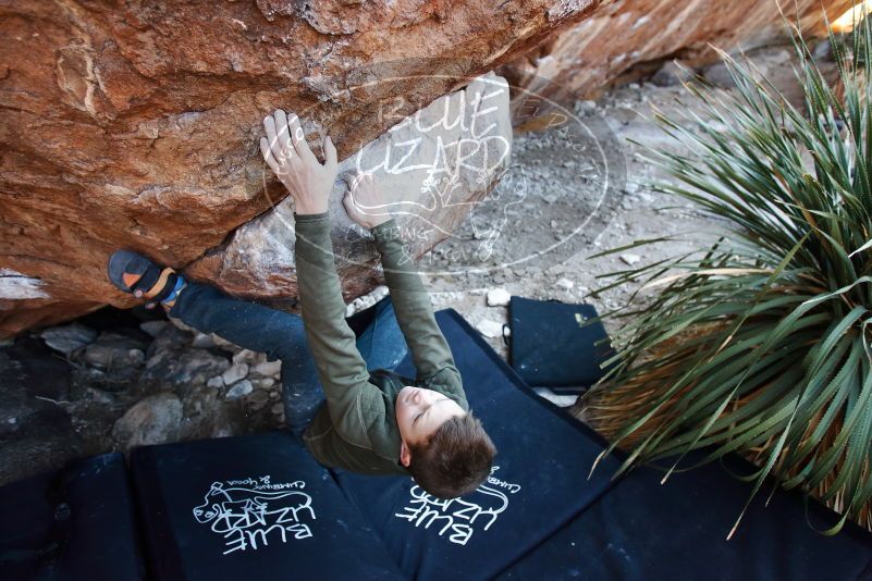 Bouldering in Hueco Tanks on 12/30/2018 with Blue Lizard Climbing and Yoga

Filename: SRM_20181230_1621080.jpg
Aperture: f/3.2
Shutter Speed: 1/200
Body: Canon EOS-1D Mark II
Lens: Canon EF 16-35mm f/2.8 L