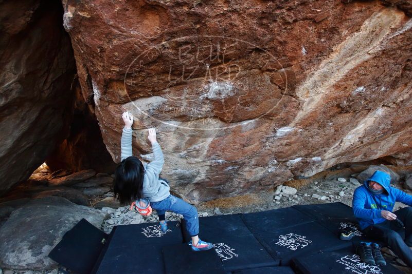 Bouldering in Hueco Tanks on 12/30/2018 with Blue Lizard Climbing and Yoga

Filename: SRM_20181230_1716420.jpg
Aperture: f/4.0
Shutter Speed: 1/200
Body: Canon EOS-1D Mark II
Lens: Canon EF 16-35mm f/2.8 L