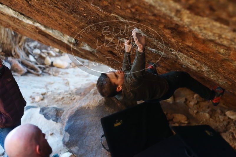 Bouldering in Hueco Tanks on 12/30/2018 with Blue Lizard Climbing and Yoga

Filename: SRM_20181230_1742530.jpg
Aperture: f/2.8
Shutter Speed: 1/250
Body: Canon EOS-1D Mark II
Lens: Canon EF 50mm f/1.8 II