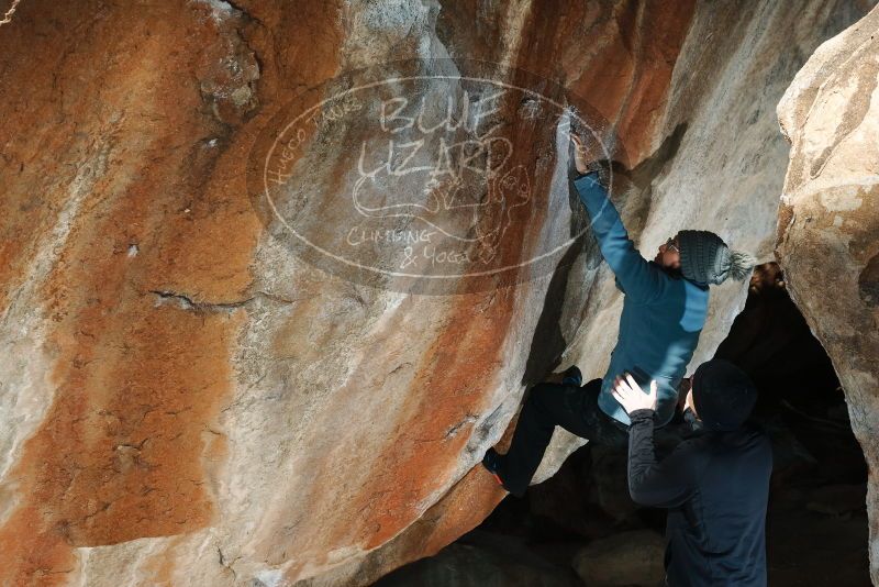 Bouldering in Hueco Tanks on 01/01/2019 with Blue Lizard Climbing and Yoga

Filename: SRM_20190101_1148590.jpg
Aperture: f/8.0
Shutter Speed: 1/250
Body: Canon EOS-1D Mark II
Lens: Canon EF 50mm f/1.8 II