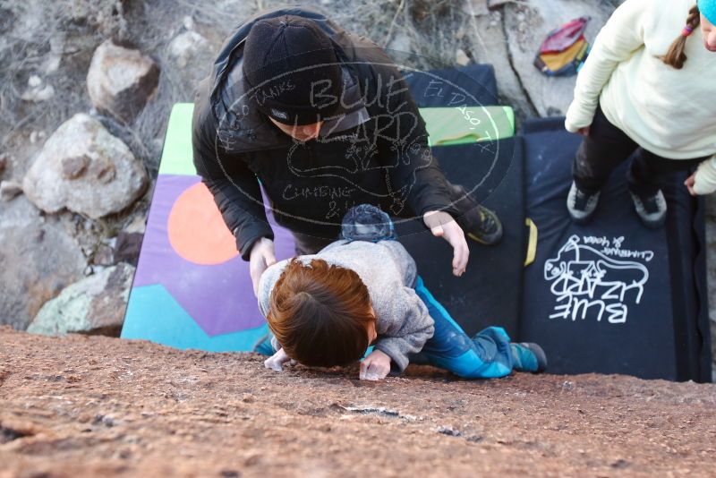 Bouldering in Hueco Tanks on 01/01/2019 with Blue Lizard Climbing and Yoga

Filename: SRM_20190101_1441290.jpg
Aperture: f/4.0
Shutter Speed: 1/200
Body: Canon EOS-1D Mark II
Lens: Canon EF 16-35mm f/2.8 L