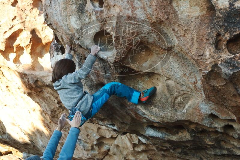 Bouldering in Hueco Tanks on 01/01/2019 with Blue Lizard Climbing and Yoga

Filename: SRM_20190101_1746030.jpg
Aperture: f/4.0
Shutter Speed: 1/250
Body: Canon EOS-1D Mark II
Lens: Canon EF 50mm f/1.8 II