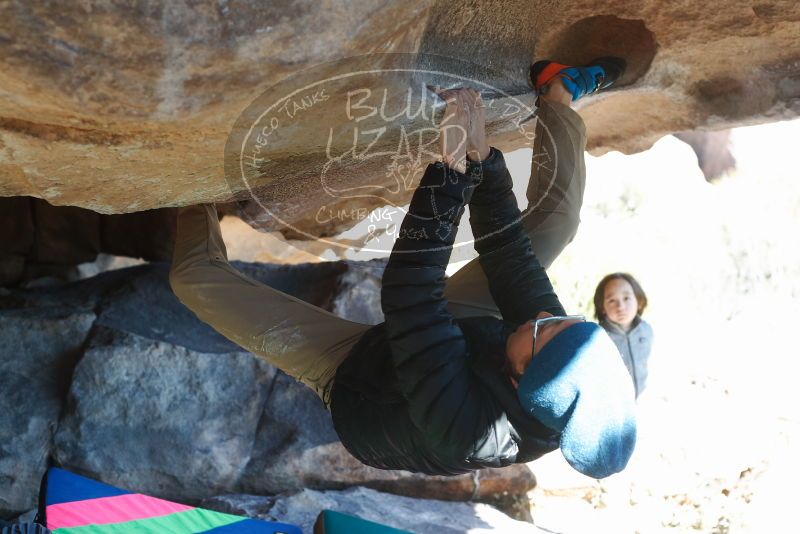 Bouldering in Hueco Tanks on 12/31/2018 with Blue Lizard Climbing and Yoga

Filename: SRM_20181231_1511130.jpg
Aperture: f/4.0
Shutter Speed: 1/320
Body: Canon EOS-1D Mark II
Lens: Canon EF 50mm f/1.8 II