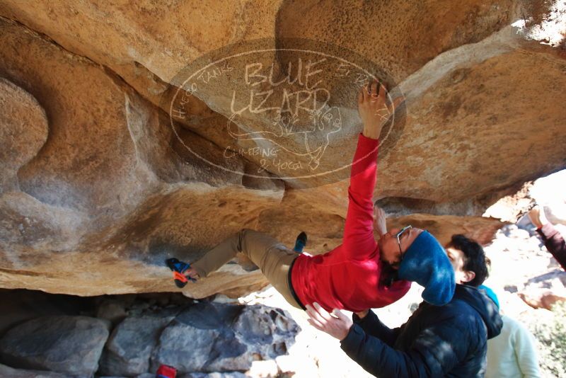 Bouldering in Hueco Tanks on 12/31/2018 with Blue Lizard Climbing and Yoga

Filename: SRM_20181231_1558431.jpg
Aperture: f/5.0
Shutter Speed: 1/250
Body: Canon EOS-1D Mark II
Lens: Canon EF 16-35mm f/2.8 L