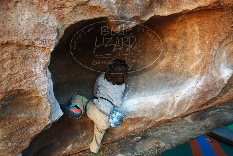 Bouldering in Hueco Tanks on 12/31/2018 with Blue Lizard Climbing and Yoga

Filename: SRM_20181231_1642580.jpg
Aperture: f/3.5
Shutter Speed: 1/200
Body: Canon EOS-1D Mark II
Lens: Canon EF 16-35mm f/2.8 L