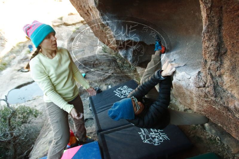 Bouldering in Hueco Tanks on 12/31/2018 with Blue Lizard Climbing and Yoga

Filename: SRM_20181231_1713010.jpg
Aperture: f/4.5
Shutter Speed: 1/200
Body: Canon EOS-1D Mark II
Lens: Canon EF 16-35mm f/2.8 L