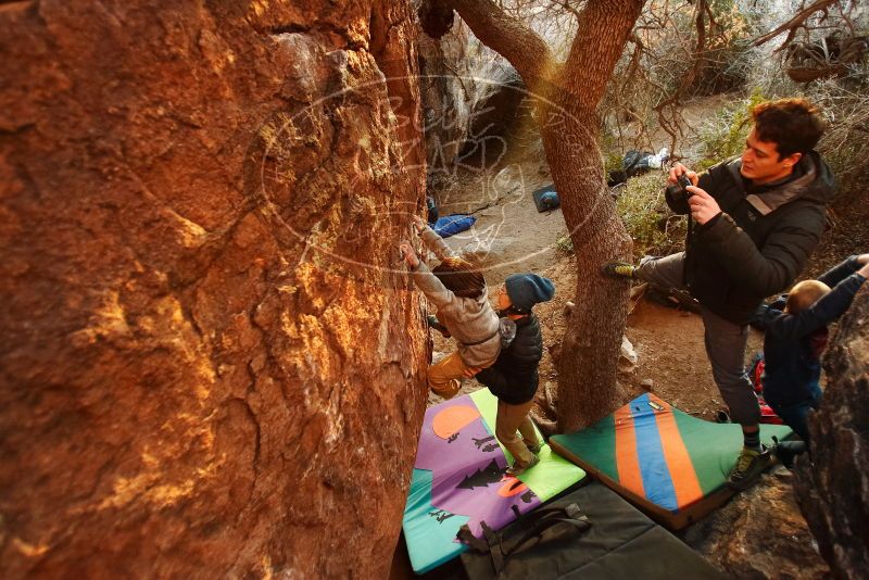 Bouldering in Hueco Tanks on 12/31/2018 with Blue Lizard Climbing and Yoga

Filename: SRM_20181231_1756000.jpg
Aperture: f/2.8
Shutter Speed: 1/160
Body: Canon EOS-1D Mark II
Lens: Canon EF 16-35mm f/2.8 L