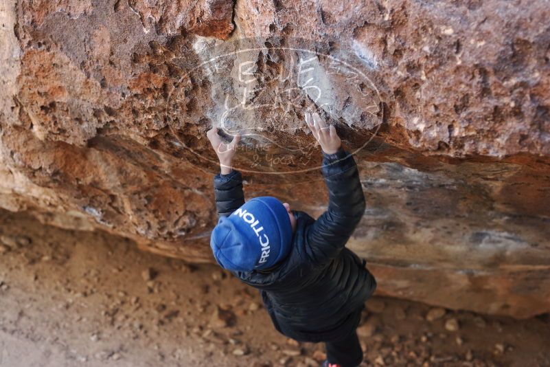 Bouldering in Hueco Tanks on 01/02/2019 with Blue Lizard Climbing and Yoga

Filename: SRM_20190102_1156360.jpg
Aperture: f/3.2
Shutter Speed: 1/250
Body: Canon EOS-1D Mark II
Lens: Canon EF 50mm f/1.8 II