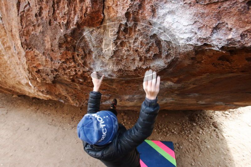 Bouldering in Hueco Tanks on 01/02/2019 with Blue Lizard Climbing and Yoga

Filename: SRM_20190102_1218151.jpg
Aperture: f/5.0
Shutter Speed: 1/200
Body: Canon EOS-1D Mark II
Lens: Canon EF 16-35mm f/2.8 L