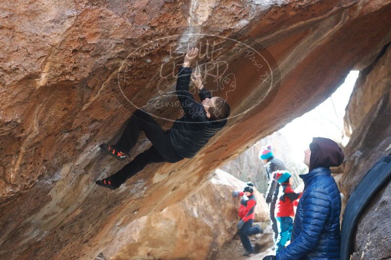 Bouldering in Hueco Tanks on 01/02/2019 with Blue Lizard Climbing and Yoga

Filename: SRM_20190102_1229290.jpg
Aperture: f/4.0
Shutter Speed: 1/320
Body: Canon EOS-1D Mark II
Lens: Canon EF 50mm f/1.8 II