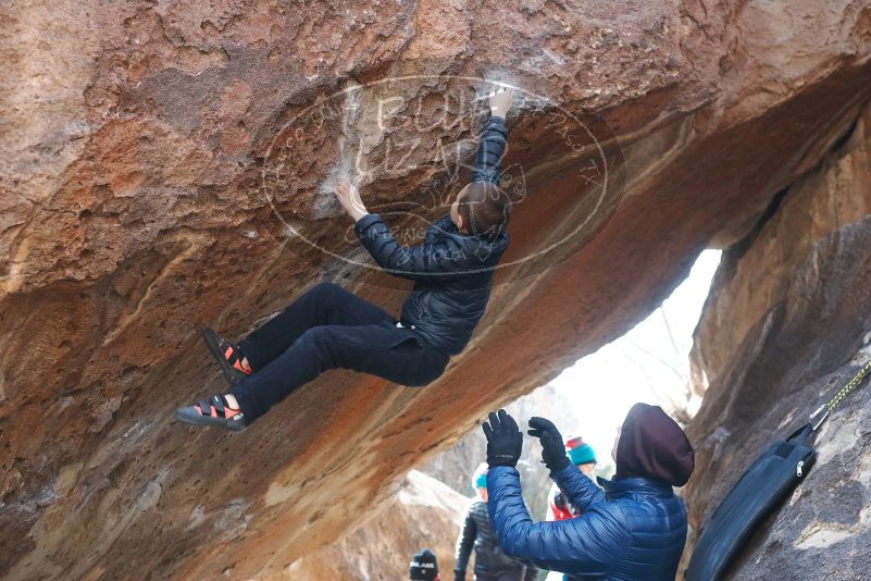 Bouldering in Hueco Tanks on 01/02/2019 with Blue Lizard Climbing and Yoga

Filename: SRM_20190102_1229391.jpg
Aperture: f/4.0
Shutter Speed: 1/320
Body: Canon EOS-1D Mark II
Lens: Canon EF 50mm f/1.8 II