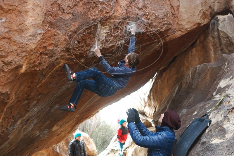 Bouldering in Hueco Tanks on 01/02/2019 with Blue Lizard Climbing and Yoga

Filename: SRM_20190102_1234470.jpg
Aperture: f/3.5
Shutter Speed: 1/320
Body: Canon EOS-1D Mark II
Lens: Canon EF 50mm f/1.8 II