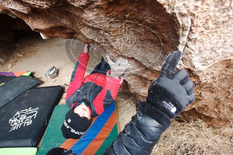 Bouldering in Hueco Tanks on 01/02/2019 with Blue Lizard Climbing and Yoga

Filename: SRM_20190102_1330180.jpg
Aperture: f/4.5
Shutter Speed: 1/250
Body: Canon EOS-1D Mark II
Lens: Canon EF 16-35mm f/2.8 L