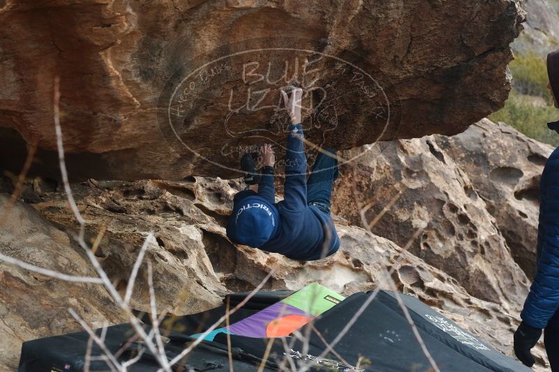 Bouldering in Hueco Tanks on 01/02/2019 with Blue Lizard Climbing and Yoga

Filename: SRM_20190102_1445360.jpg
Aperture: f/5.6
Shutter Speed: 1/320
Body: Canon EOS-1D Mark II
Lens: Canon EF 50mm f/1.8 II