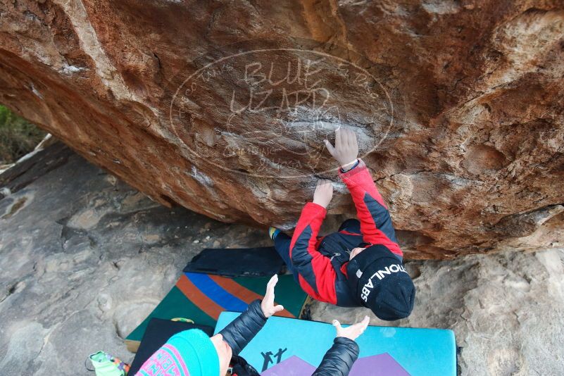 Bouldering in Hueco Tanks on 01/02/2019 with Blue Lizard Climbing and Yoga

Filename: SRM_20190102_1619330.jpg
Aperture: f/4.0
Shutter Speed: 1/250
Body: Canon EOS-1D Mark II
Lens: Canon EF 16-35mm f/2.8 L