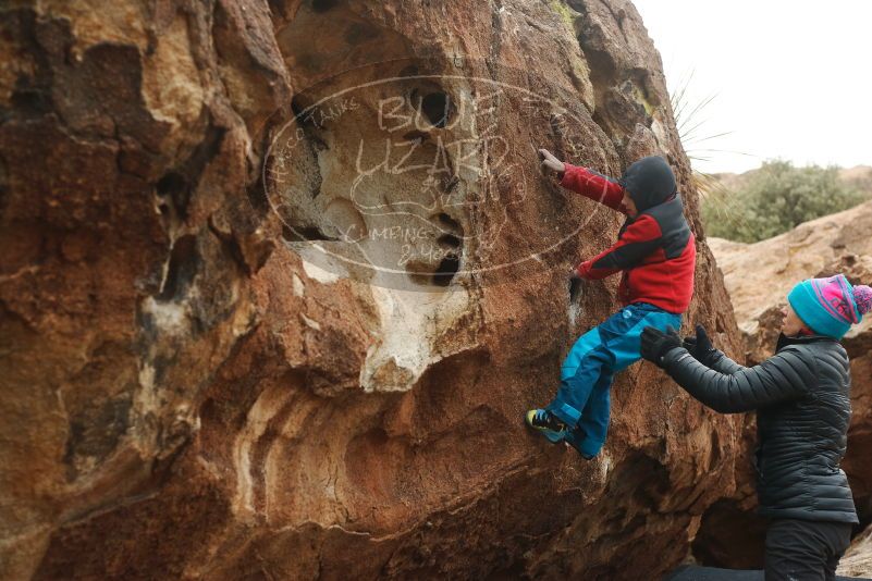 Bouldering in Hueco Tanks on 01/02/2019 with Blue Lizard Climbing and Yoga

Filename: SRM_20190102_1656500.jpg
Aperture: f/3.5
Shutter Speed: 1/320
Body: Canon EOS-1D Mark II
Lens: Canon EF 50mm f/1.8 II