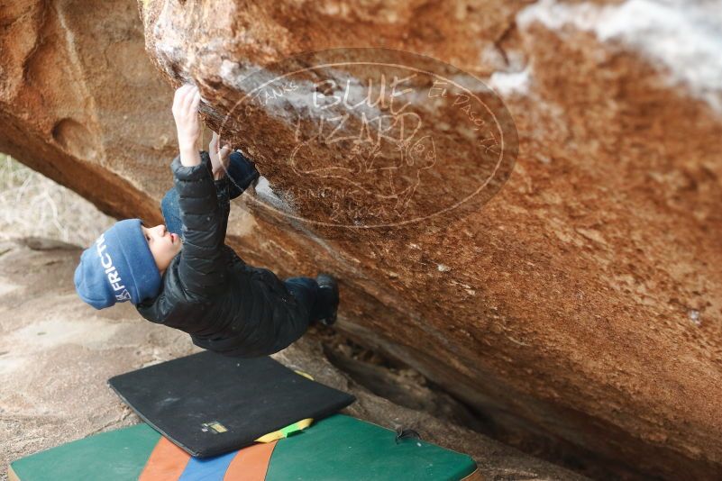 Bouldering in Hueco Tanks on 01/02/2019 with Blue Lizard Climbing and Yoga

Filename: SRM_20190102_1703580.jpg
Aperture: f/2.8
Shutter Speed: 1/200
Body: Canon EOS-1D Mark II
Lens: Canon EF 50mm f/1.8 II