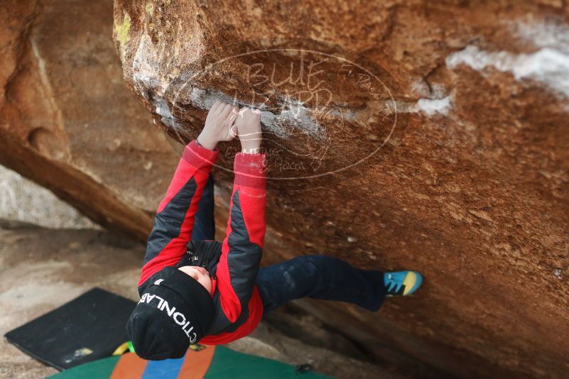 Bouldering in Hueco Tanks on 01/02/2019 with Blue Lizard Climbing and Yoga

Filename: SRM_20190102_1712560.jpg
Aperture: f/2.8
Shutter Speed: 1/250
Body: Canon EOS-1D Mark II
Lens: Canon EF 50mm f/1.8 II