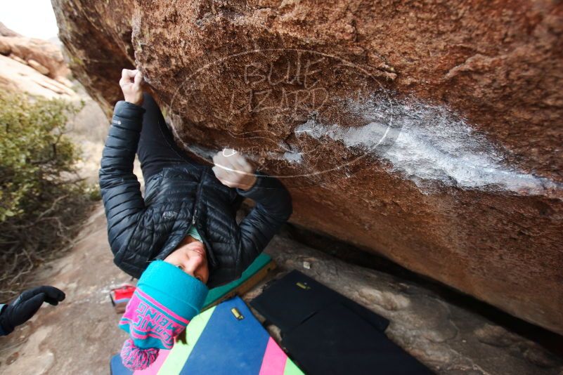 Bouldering in Hueco Tanks on 01/02/2019 with Blue Lizard Climbing and Yoga

Filename: SRM_20190102_1730220.jpg
Aperture: f/4.5
Shutter Speed: 1/160
Body: Canon EOS-1D Mark II
Lens: Canon EF 16-35mm f/2.8 L