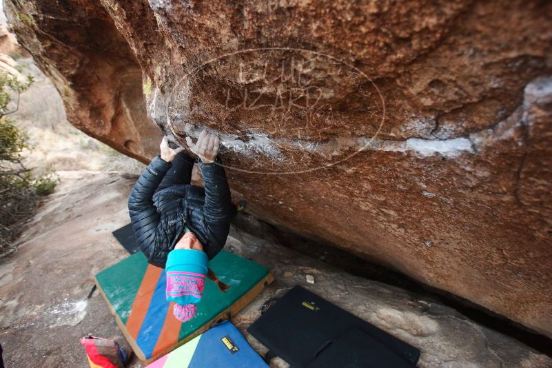 Bouldering in Hueco Tanks on 01/02/2019 with Blue Lizard Climbing and Yoga

Filename: SRM_20190102_1737340.jpg
Aperture: f/3.5
Shutter Speed: 1/160
Body: Canon EOS-1D Mark II
Lens: Canon EF 16-35mm f/2.8 L