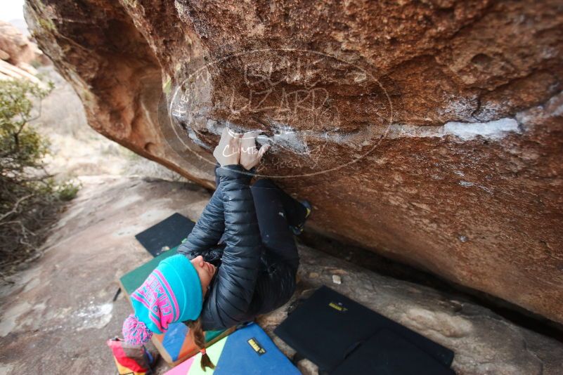 Bouldering in Hueco Tanks on 01/02/2019 with Blue Lizard Climbing and Yoga

Filename: SRM_20190102_1737410.jpg
Aperture: f/3.5
Shutter Speed: 1/160
Body: Canon EOS-1D Mark II
Lens: Canon EF 16-35mm f/2.8 L