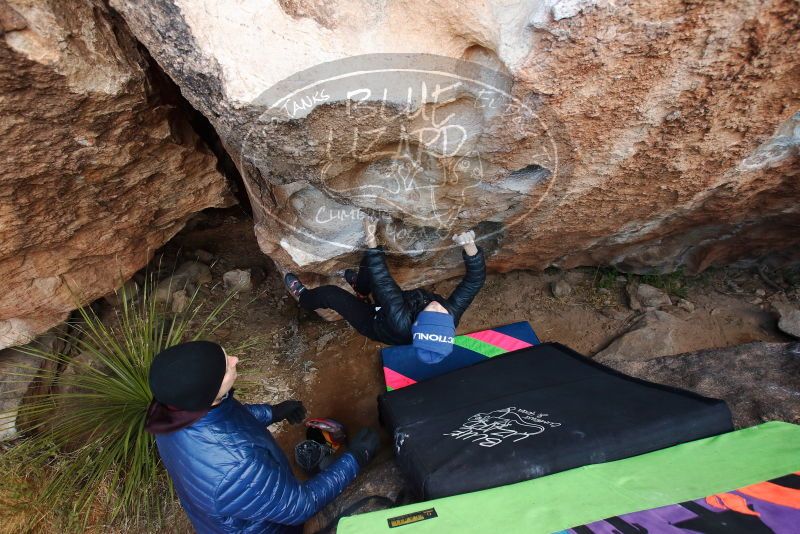 Bouldering in Hueco Tanks on 01/01/2019 with Blue Lizard Climbing and Yoga

Filename: SRM_20190101_1055170.jpg
Aperture: f/4.5
Shutter Speed: 1/200
Body: Canon EOS-1D Mark II
Lens: Canon EF 16-35mm f/2.8 L